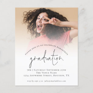 PAPER Simple Photo Graduation 2022 Party Invite