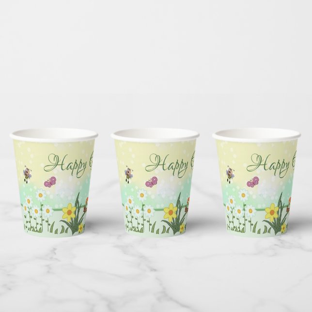 paper spring Easter Paper Cups (Multi)
