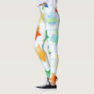 Paper stars leggings