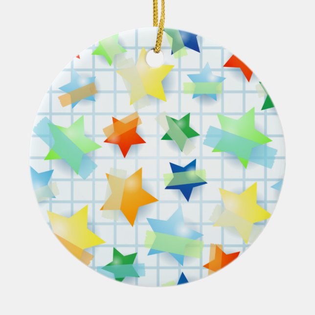Paper stars, ornament (Front)