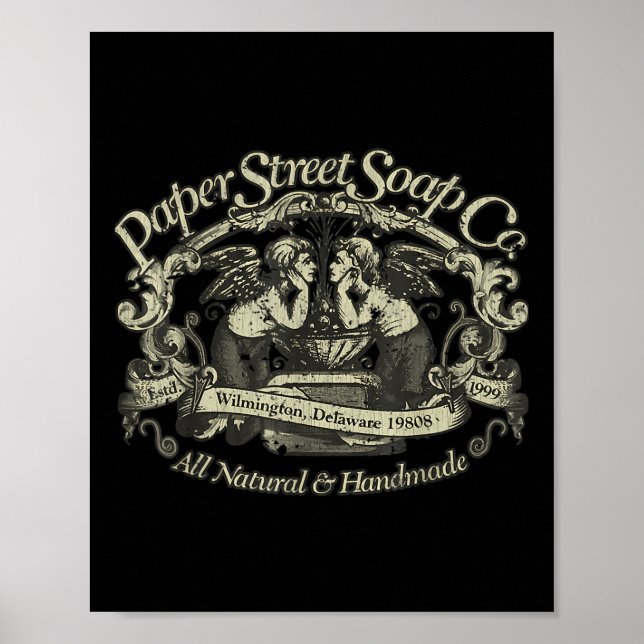 Paper Street Soap Company Vintage  Poster (Front)