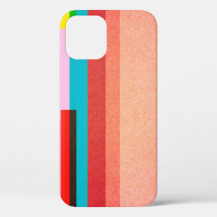 Paper texture - colourful background design iPhone 12 case