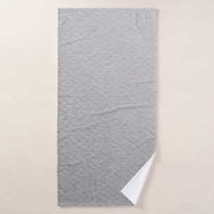 Paper texture invoiced grey colour bath towel