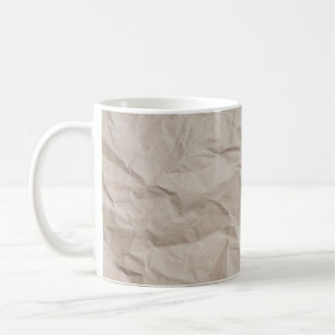 Paper texture wrapping paper coffee mug