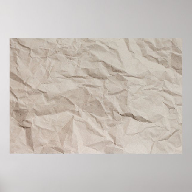 Paper texture wrapping paper poster (Front)