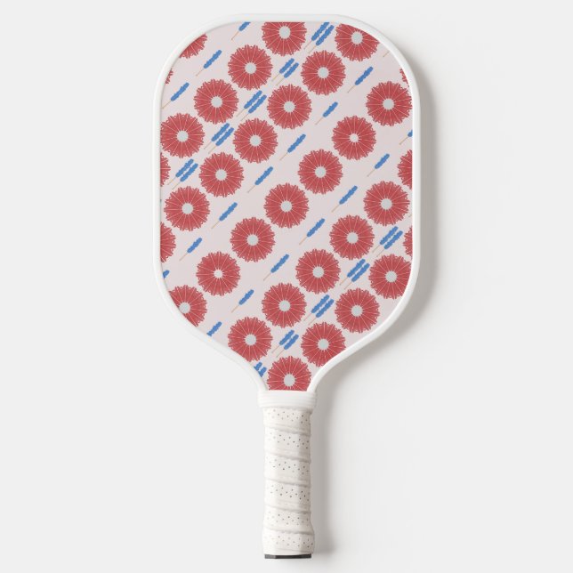Paper Umbrellas and Rock Candy Swizzles Pickleball Paddle (Front)