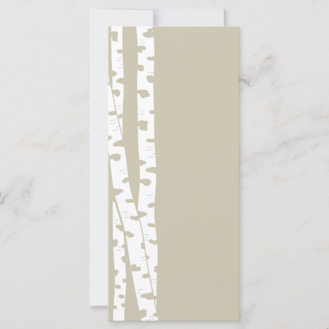 Paper White Birch Trees (Front)