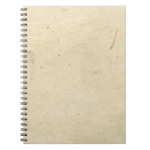 Paper white grey handmade notebook