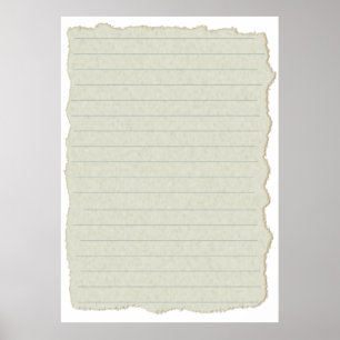 Paper write texture lines template poster