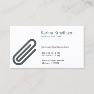 PAPERCLIP Business Card