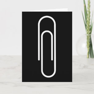 Paperclip, Funny, Jokes, Sarcastic  Card
