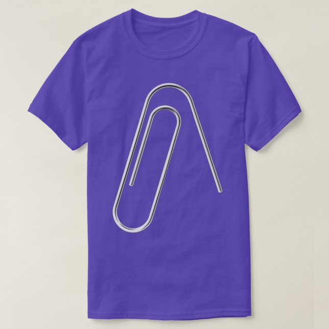 Paperclip reset funny Helpdesk Tech Support Comput T-Shirt (Design Front)
