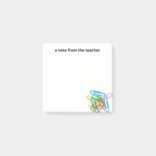 Paperclips A Note From The Teacher