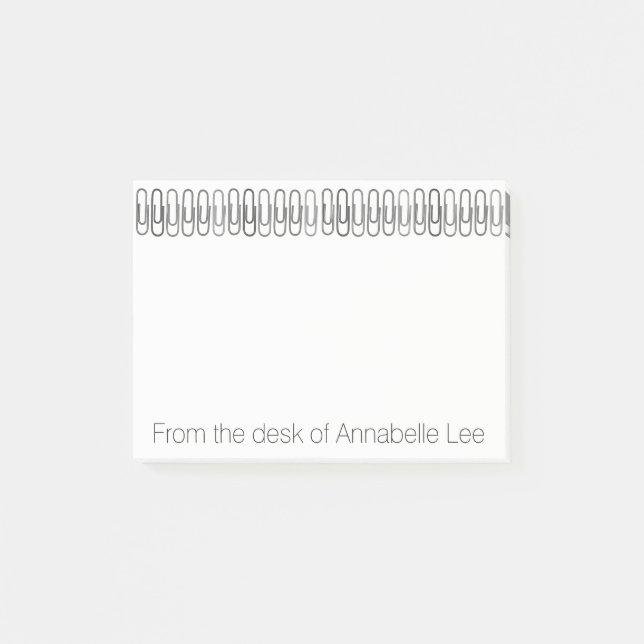 Paperclips Post-it Notes (Front)