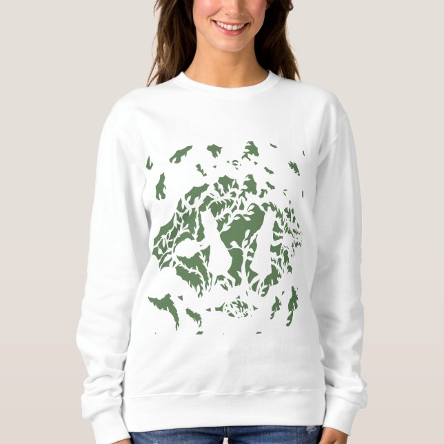 papercut inspiration sweatshirt (Front)