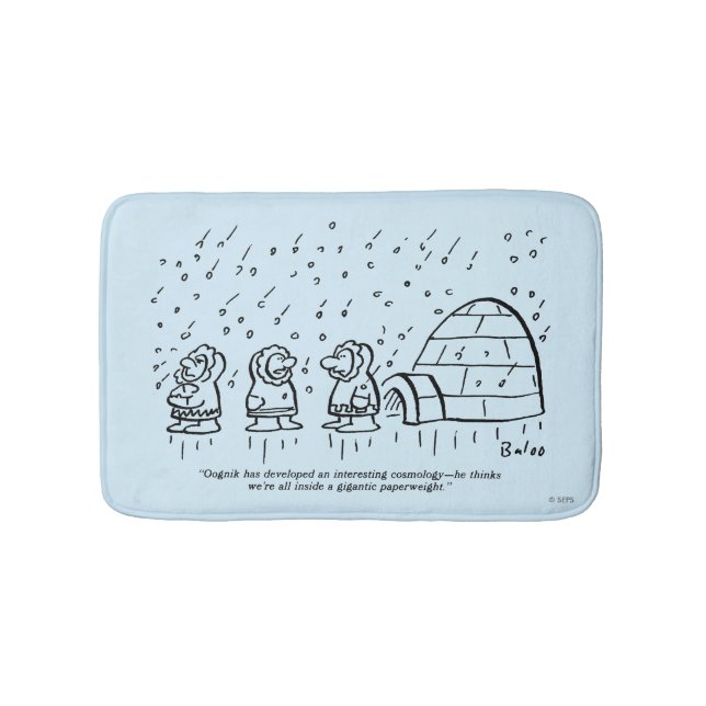 Paperweight Bath Mat (Front)