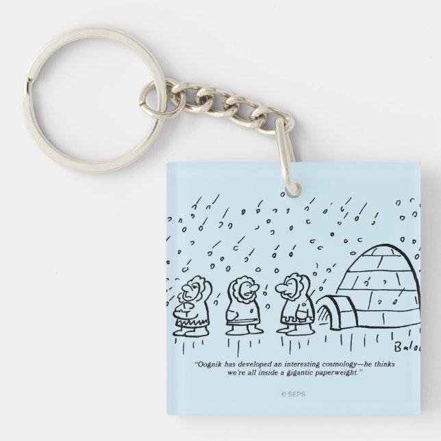 Paperweight Key Ring (Front)