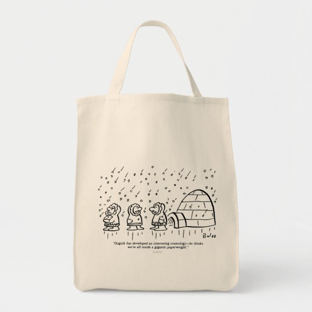Paperweight Tote Bag (Front)