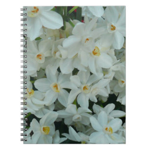 Paperwhite Narcissus Delicate White Flowers Notebook