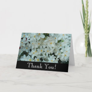 Paperwhite Narcissus Thank You Card