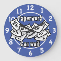 Paperwork Can Wait Illustration