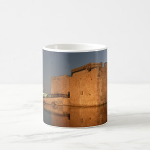 Paphos Castle and reflections Coffee Mug
