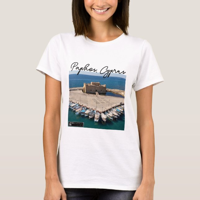 Paphos Castle and Signature T-Shirt (Front)