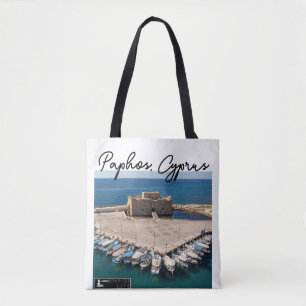 Paphos Castle and Signature Tote Bag