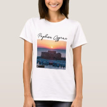 Paphos Castle Sunset and Signature