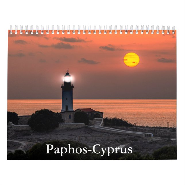 Paphos-Cyprus Calendar (Cover)