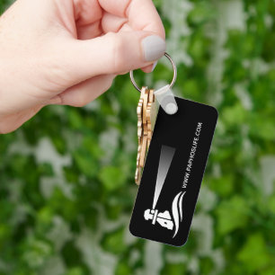 Paphos Life Lighthouse Logo Key Ring