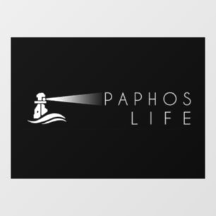 Paphos Life Logo Window Decal