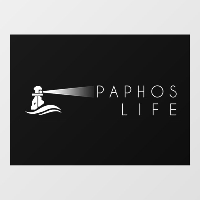 Paphos Life Logo Window Decal (Sheet)