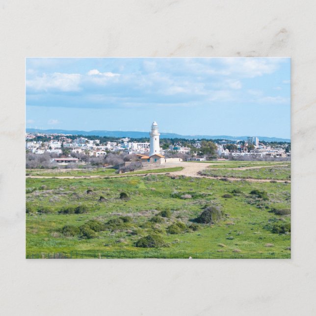 Paphos Lighthouse, Cyprus Postcard (Front)
