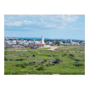 Paphos Lighthouse, Cyprus Poster