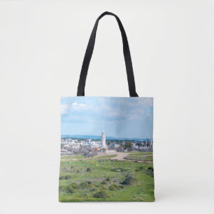 Paphos Lighthouse, Cyprus Tote Bag