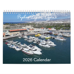 Paphos Region 2026  Calendar by PaphosLife