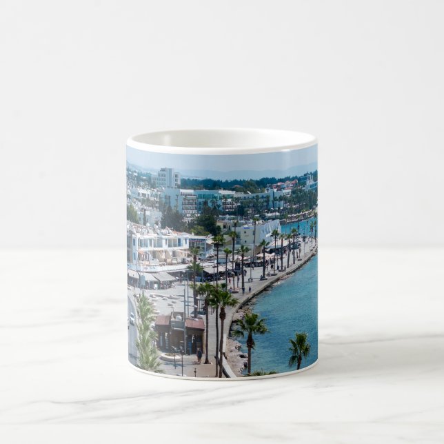 Paphos Sea Front Coffee Mug (Center)