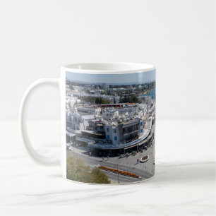 Paphos Sea Front Walk by drone Coffee Mug
