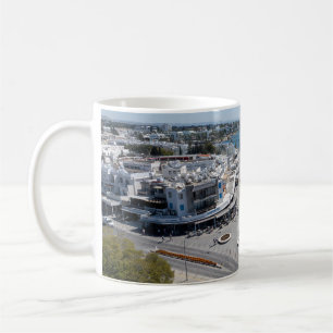 Paphos Seafront drone view Coffee Mug