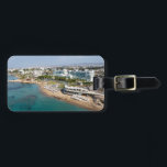 Paphos SODAP beach and Amavi hotel Luggage Tag<br><div class="desc">Using our original photographs of Paphos,  Cyprus we create keepsakes and souvenirs to remind you of your holiday.</div>