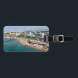 Paphos SODAP beach and Amavi hotel Luggage Tag<br><div class="desc">Using our original photographs of Paphos,  Cyprus we create keepsakes and souvenirs to remind you of your holiday.</div>