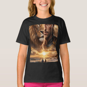 Papier cadeau Epic Lion and Warrior Sunset T-Shirt