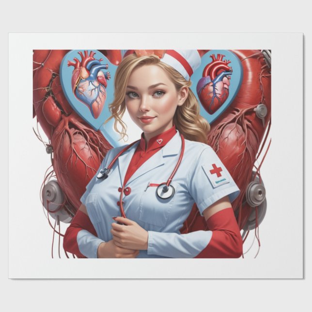 Papier cadeau wrapping paper (Flat)