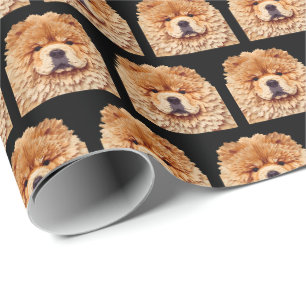 PAPIER MIRAGE RedChow Wrapping Paper