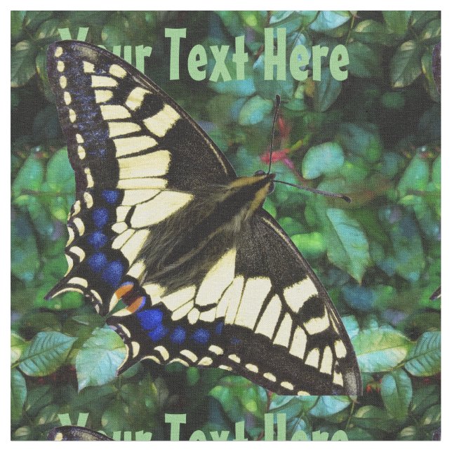 Papilio Swallowtail Fabric (Close Up)