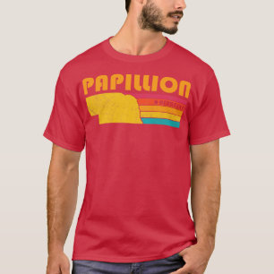 Papillion Nebraska Vintage Distressed Souvenir T-Shirt