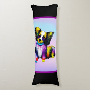 Papillion Pop Art Pastel   Body Cushion