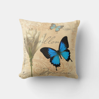 Papillion Postal Pillow