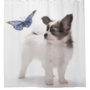 PAPILLON and BUTTERFLY Shower Curtain